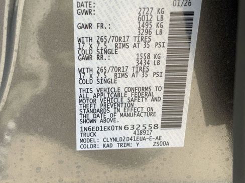 New 2026 Nissan Frontier PRO-4X image 20