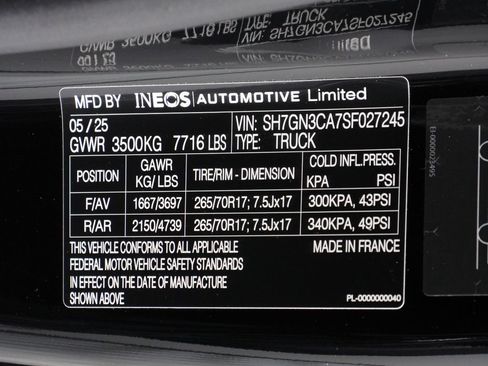 Used 2025 INEOS Grenadier AWD/4WD image 16