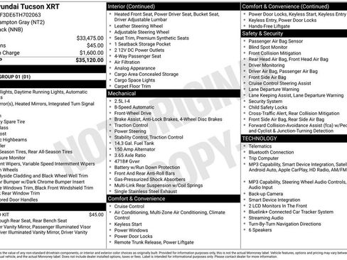 New 2026 Hyundai Tucson XRT FWD image 4