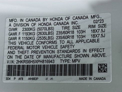 Certified 2023 Honda CR-V Sport image 30