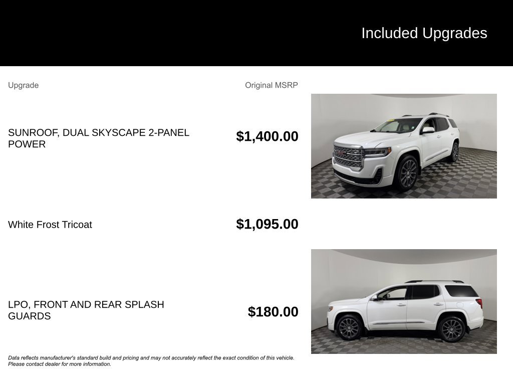 Used 2020 GMC Acadia Denali AWD/4WD image 6