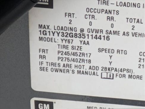 Used 2003 Chevrolet Corvette Convertible w/ Preferred Equipment Group1 RWD image 19