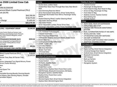 Used 2020 RAM 3500 Limited image 47