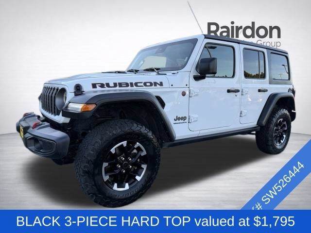 Used 2025 Jeep Wrangler Unlimited Rubicon AWD/4WD image 3