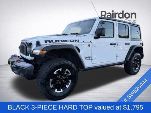 Used 2025 Jeep Wrangler Unlimited Rubicon AWD/4WD image 3