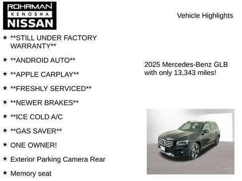 Used 2025 Mercedes-Benz GLB 250 image 7