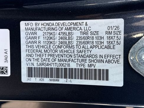 New 2026 Honda CR-V EX-L image 27