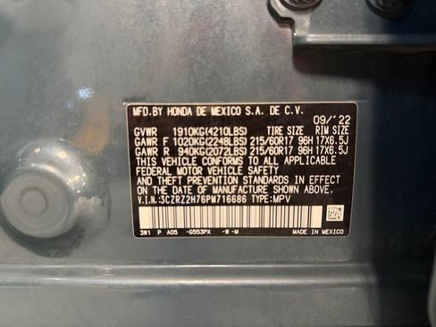 Used 2023 Honda HR-V EX-L image 20