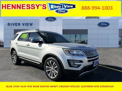 Certified 2017 Ford Explorer Platinum