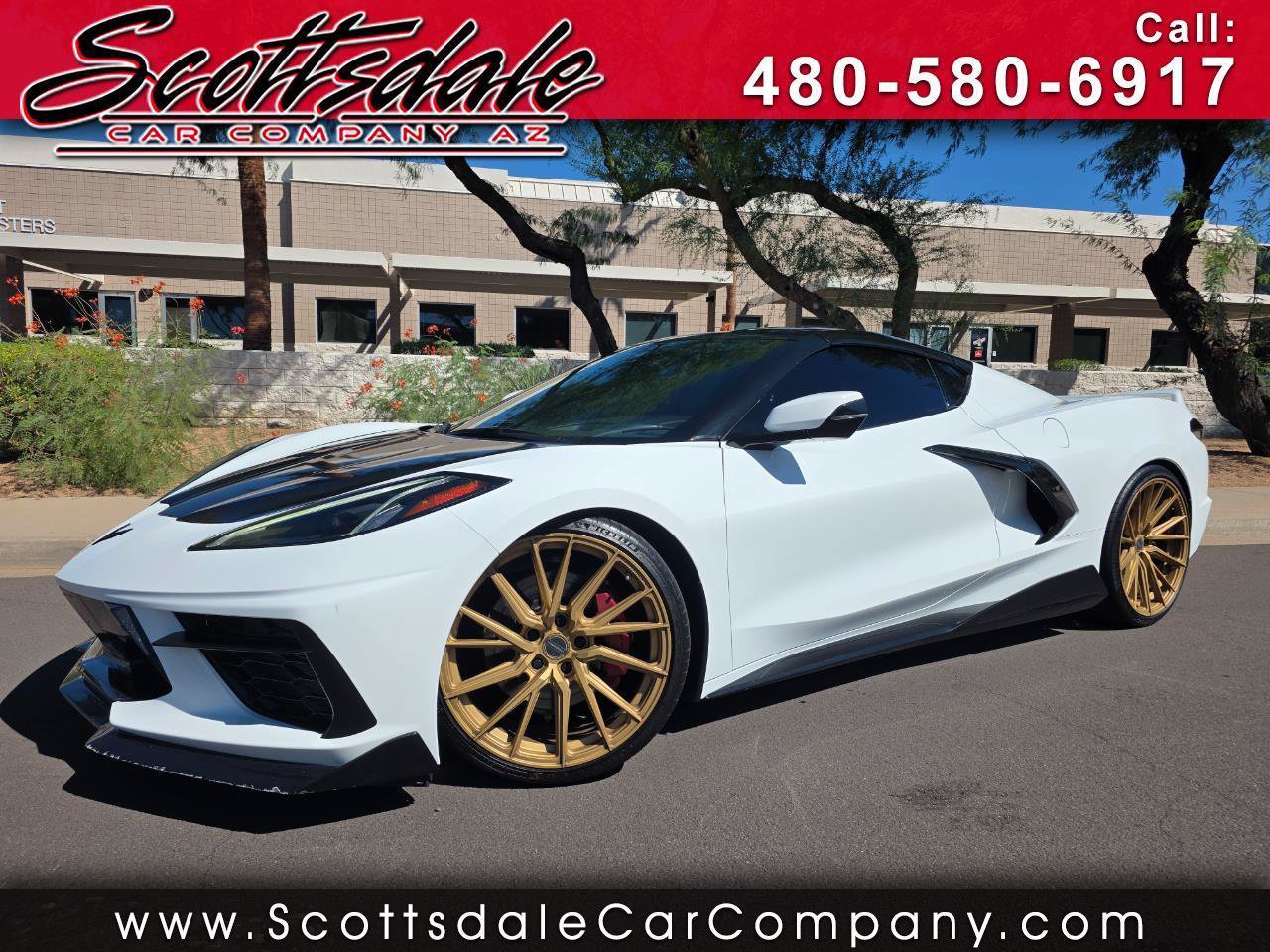 Used 2020 Chevrolet Corvette Stingray Premium Cpe w/ 3LT Preferred Equipment Group RWD image 1