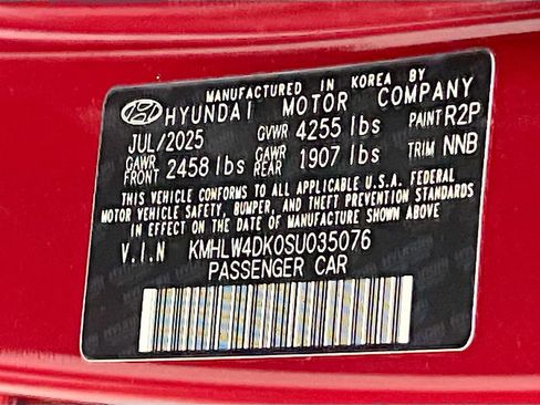 Used 2025 Hyundai Elantra N w/ Cargo Package FWD image 33