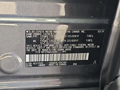 Used 2024 Toyota RAV4 LE image 36