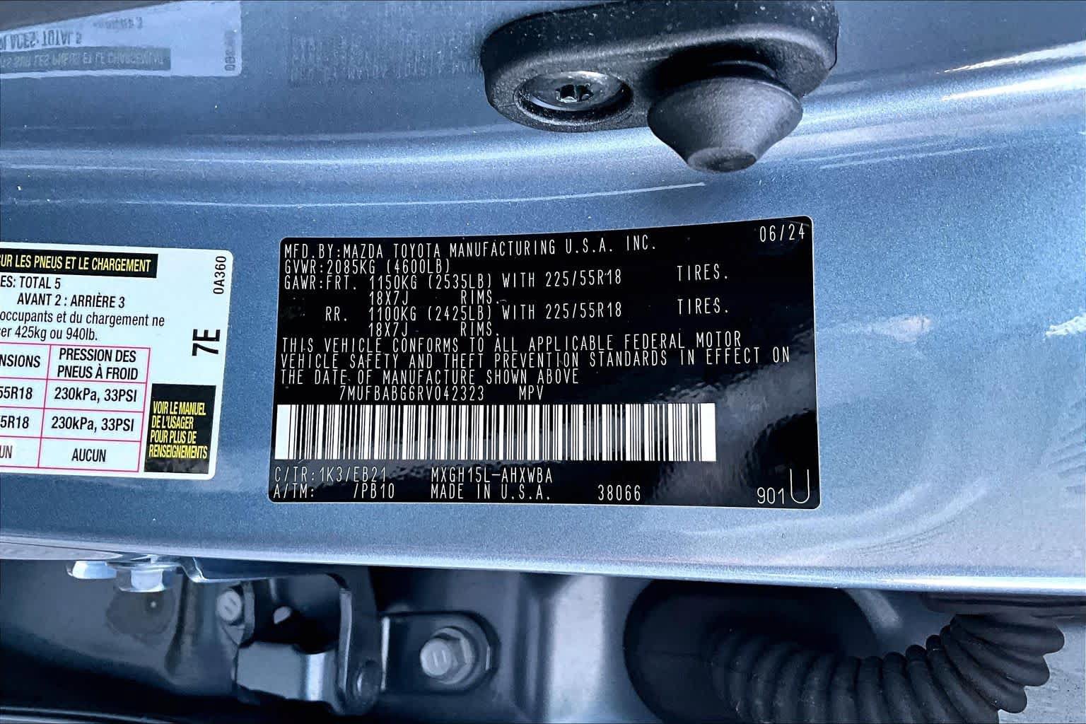 Used 2024 Toyota Corolla Cross AWD Hybrid w/ Convenience Package image 37