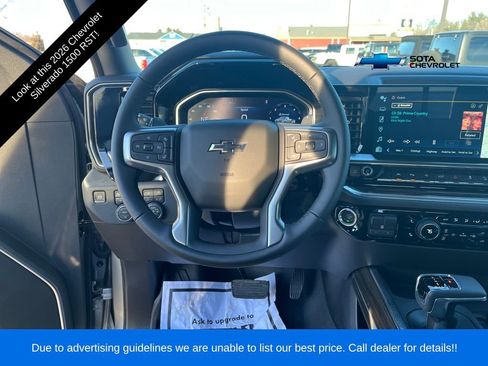 New 2026 Chevrolet Silverado 1500 RST w/ RST All Star Premium Package image 13