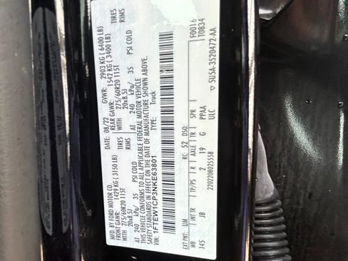Used 2022 Ford F150 XL w/ STX Appearance Package RWD image 9