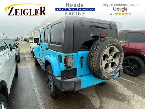 Used 2017 Jeep Wrangler Unlimited Sahara w/ Dual Top Group image 2