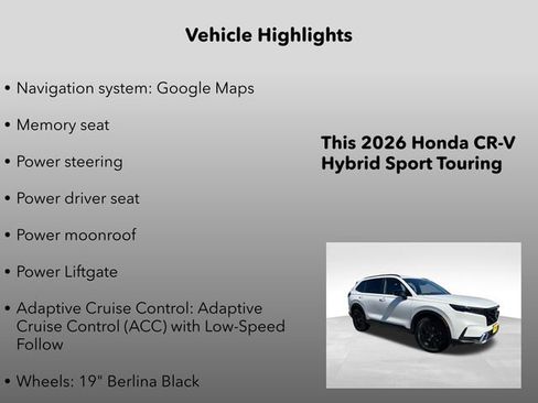 New 2026 Honda CR-V Sport Touring image 5