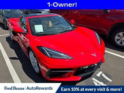 Used 2021 Chevrolet Corvette Stingray Preferred Cpe w/ Chrome Exterior Badge Package