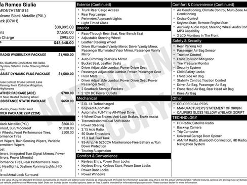 Used 2017 Alfa Romeo Giulia Base image 3