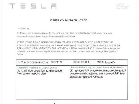 Used 2022 Tesla Model Y Performance AWD/4WD image 3