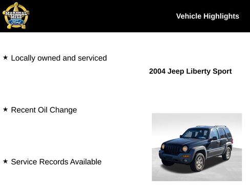 Used 2004 Jeep Liberty Sport w/ PWR Convenience Group image 2