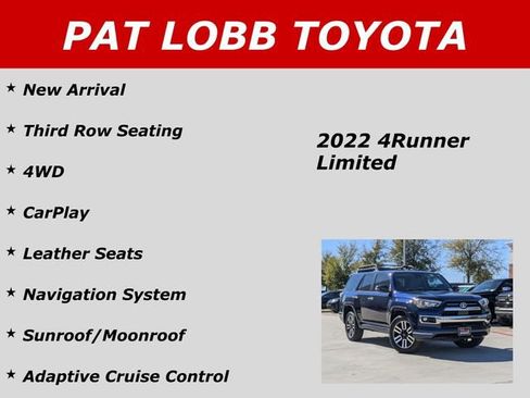 Used 2022 Toyota 4Runner Limited image 40