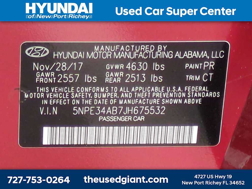 Used 2018 Hyundai Sonata Limited FWD image 34