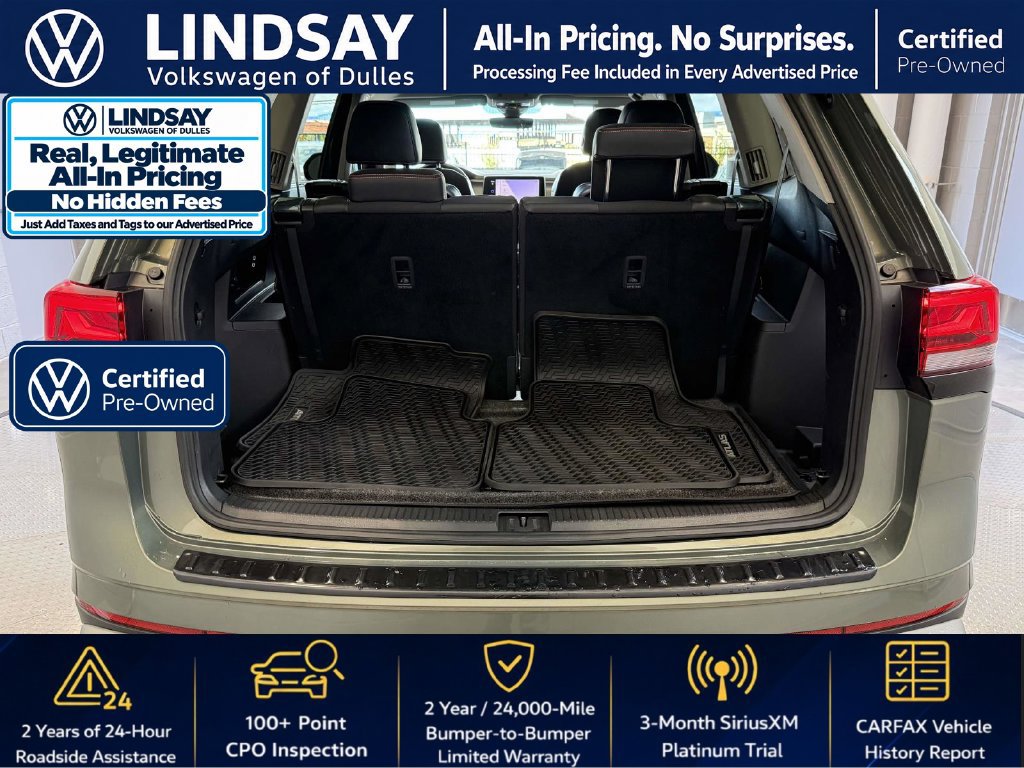 Used 2024 Volkswagen Atlas Peak Edition SE AWD/4WD image 16