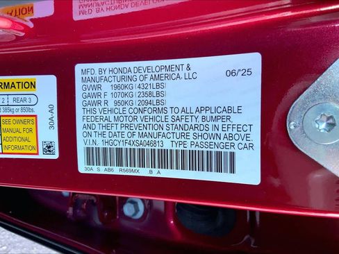 Used 2025 Honda Accord SE image 33