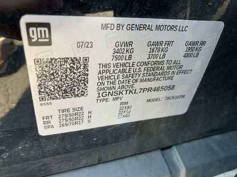 Certified 2023 Chevrolet Tahoe High Country w/ Max Trailering Package AWD/4WD image 35