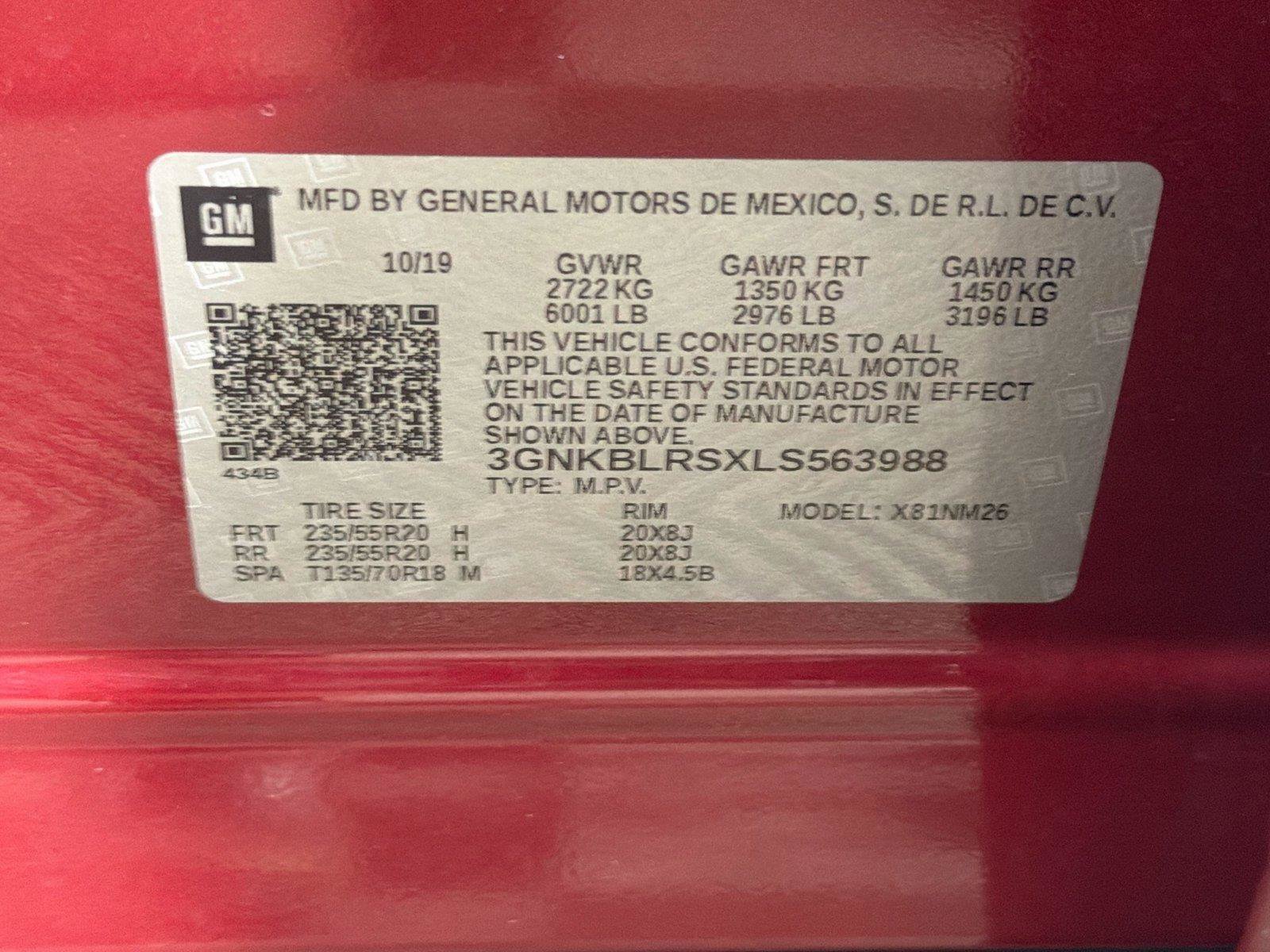 Used 2020 Chevrolet Blazer Premier w/ LPO, Floor Liner Package AWD/4WD image 40