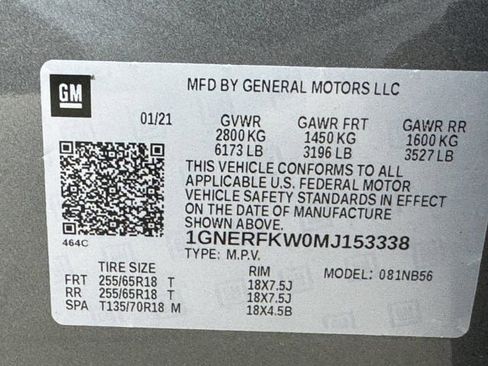 Used 2021 Chevrolet Traverse LS FWD image 34