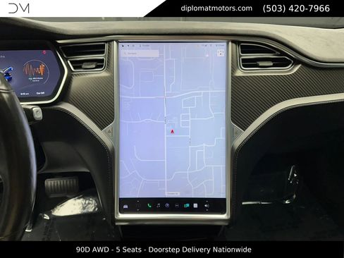 Used 2016 Tesla Model S 90D AWD/4WD image 33