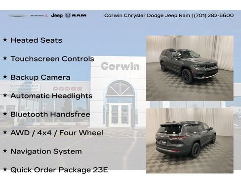 Used 2024 Jeep Grand Cherokee L Limited w/ Luxury Tech Group II AWD/4WD image 8