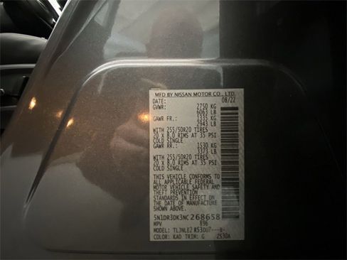 Used 2022 Nissan Pathfinder Platinum w/ Cargo Package image 29