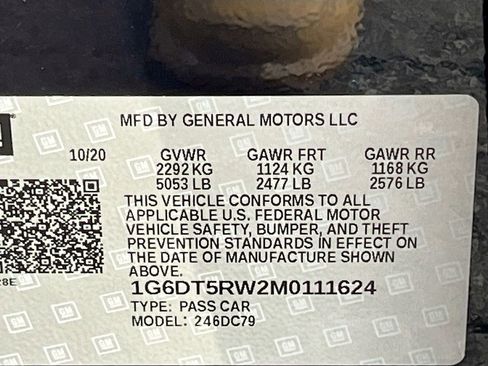 Used 2021 Cadillac CT5 Premium Luxury w/ Parking Package image 34