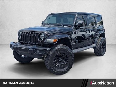 Used 2020 Jeep Wrangler Unlimited Sahara AWD/4WD image 1