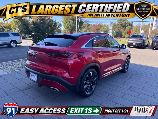 Certified 2025 INFINITI QX55 Sensory w/ Lighting Package AWD/4WD image 8