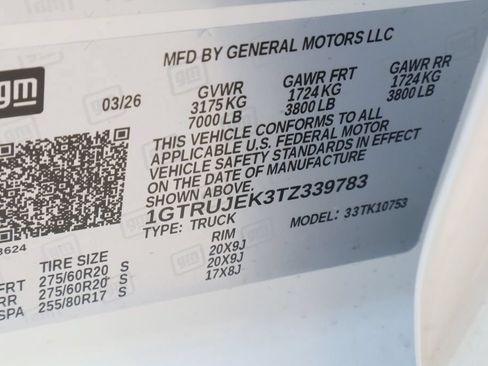 New 2026 GMC Sierra 1500 Elevation AWD/4WD image 23