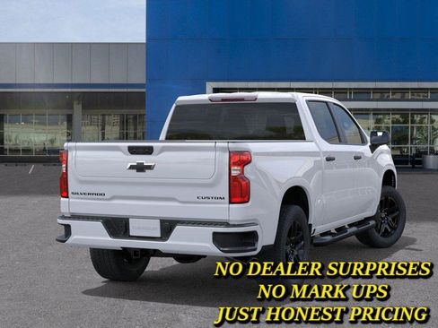 New 2026 Chevrolet Silverado 1500 Custom w/ Turbomax Blackout Package RWD image 4