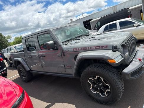 Used 2022 Jeep Gladiator Rubicon w/ LED Lighting Group AWD/4WD image 1