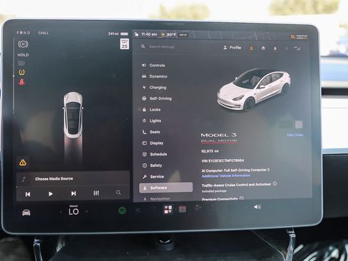 Used 2021 Tesla Model 3 Performance AWD/4WD image 23