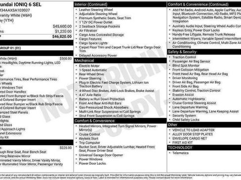 New 2025 Hyundai Ioniq 6 SEL image 20