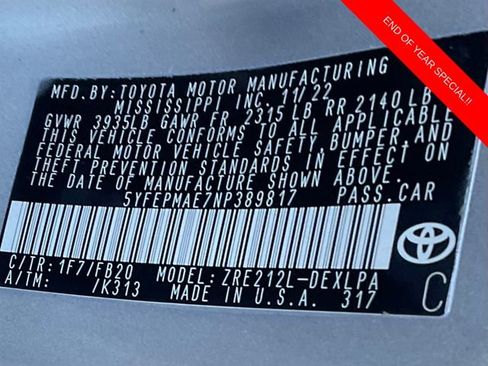 Used 2022 Toyota Corolla LE image 19