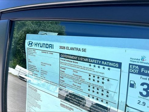 New 2026 Hyundai Elantra SE FWD image 14