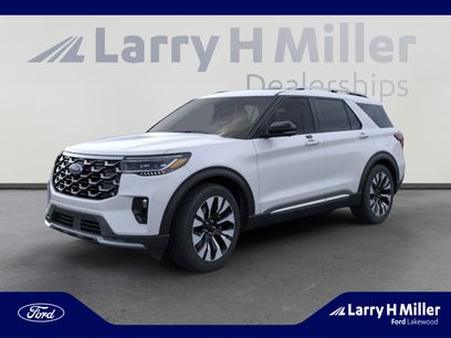 New 2026 Ford Explorer Platinum w/ LUX Leather Package