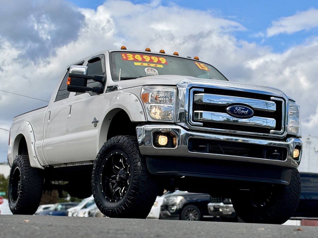 Used 2015 Ford F350 Lariat w/ Chrome Package AWD/4WD image 26
