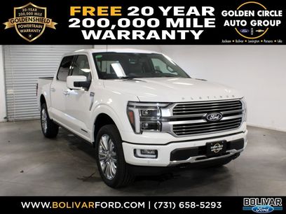 New 2025 Ford F150 Platinum w/ Equipment Group 703A Plus