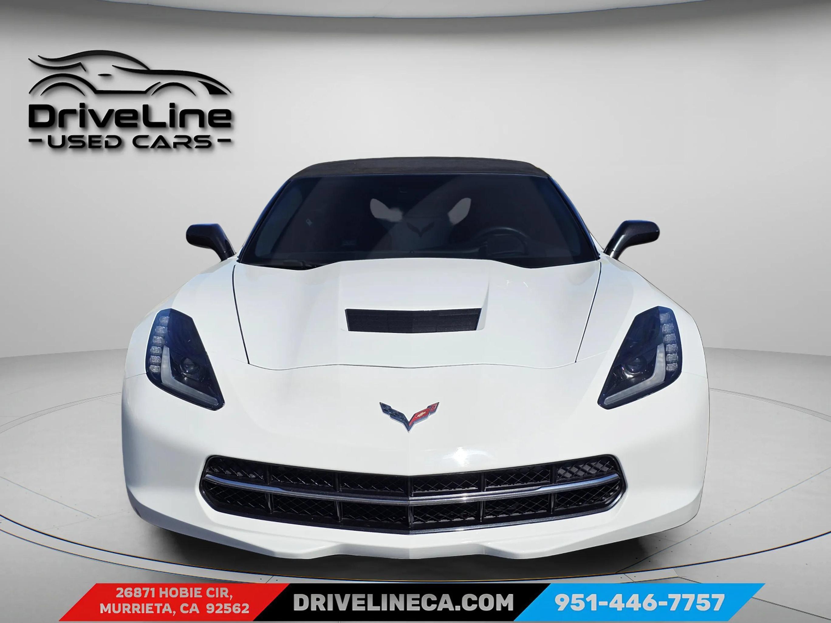 Used 2014 Chevrolet Corvette Stingray Convertible w/ 3LT Preferred Equipment Group RWD image 2