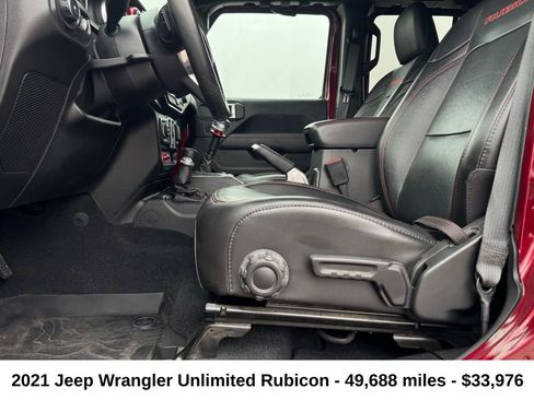 Used 2021 Jeep Wrangler Unlimited Rubicon image 9